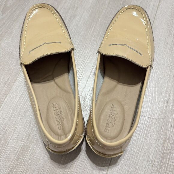Sperry Emmes Women’s Tan Patent Leather Topsider US7.5 - Picture 6 of 8